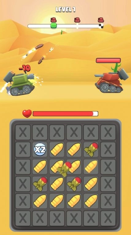 陆战坦克配对(Match to Tank - Puzzle Action)