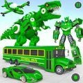 校车机器人汽车(School Bus Robot Car Game)
