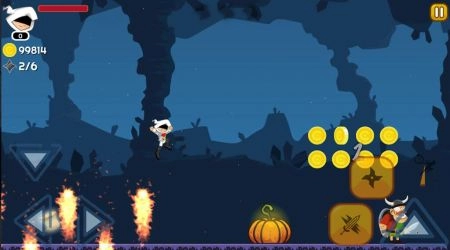 白色跳跃忍者(White Ninja)