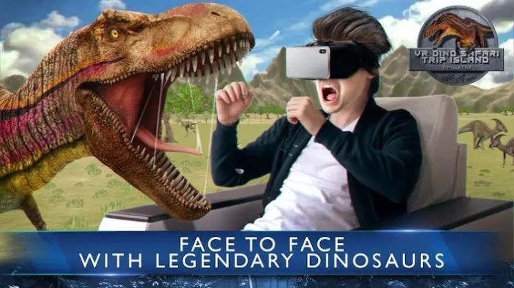 VR恐龙游猎岛模拟器(VR Dino Safari Trip Island Simulator)游戏最新版