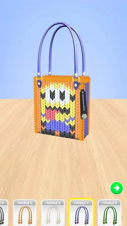 针织购物包3D(CrochetBag3D)