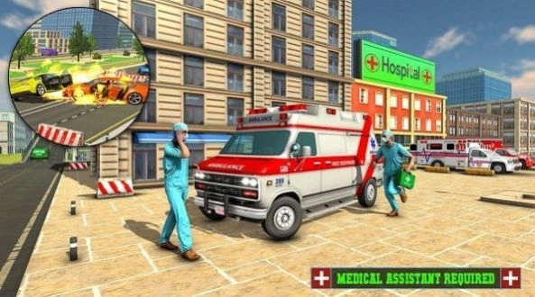 医院救护车司机(Hospital Ambulance Driver Game)游戏官方最新版