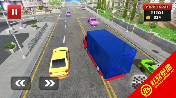 卡车交通赛车手