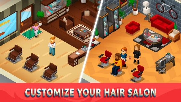 悠闲的理发店大亨(Idle Barber Shop Tycoon)