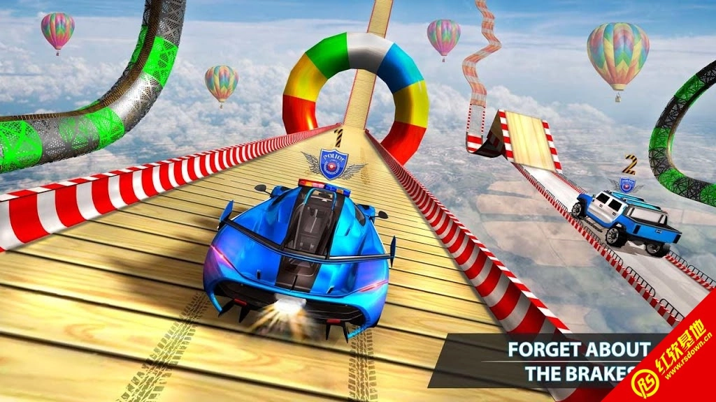 普拉多Suv特技车驾驶