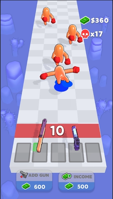 合并枪支射击闯关(BlobBlast Frenzy)