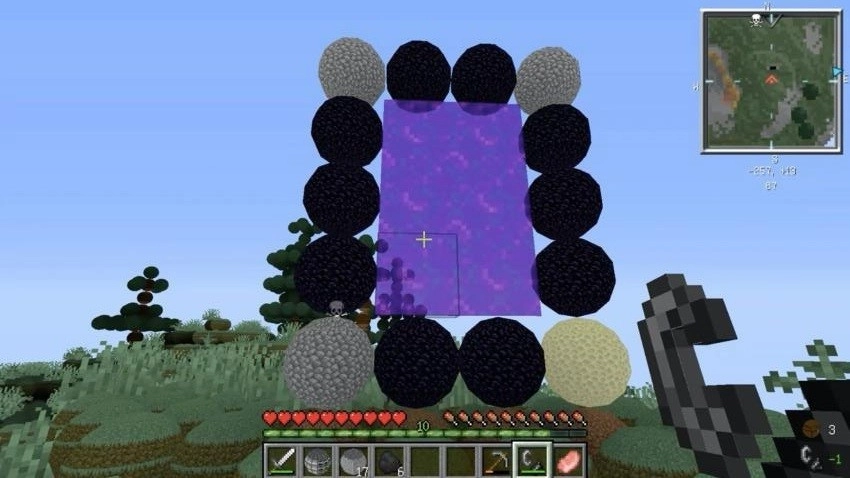 像素球形世界(3)