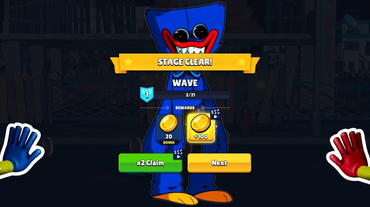 大块头格斗(Huggy Wuggy Street Fighter)游戏纯净最新版