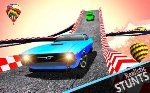 超级赛道汽车跳跃(Gt Ramp Car Stunts Free Game)