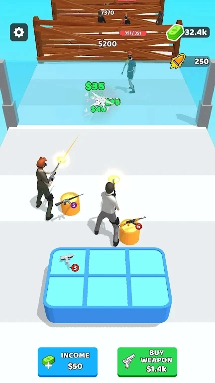 放置装弹射击(Gun Piercing Idle)