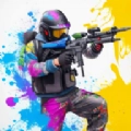 彩弹攻击3D颜料战争(Paintball Attack 3D Color War)