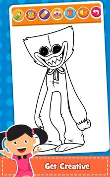 波比着色书(Poppy coloring book)游戏纯净最新版