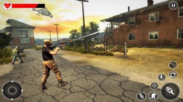 掩护射击3D(cover shoot 3d - free commando s)