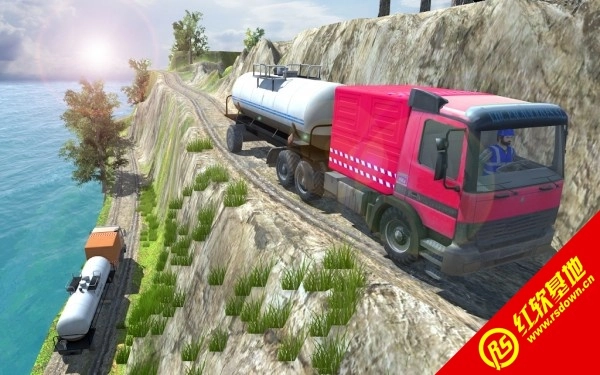 旋转山地石油大卡车(Oil Tanker Truck)