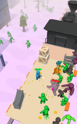 守卫火车打丧尸(Train Defense - Zombie Survival)