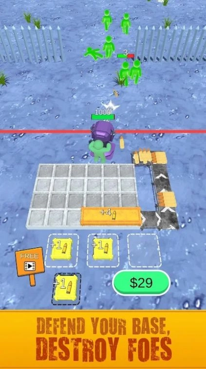 防御射手合并子弹(Defense Shooter: Merge Bullet)