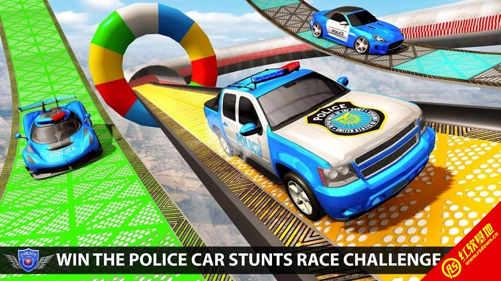 普拉多Suv特技车驾驶