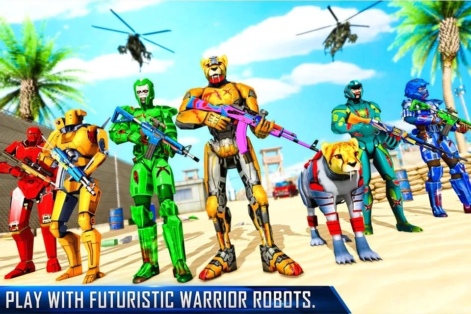 机器人Fps反恐遭遇打击(Counter Terrorist Robot Shooting)