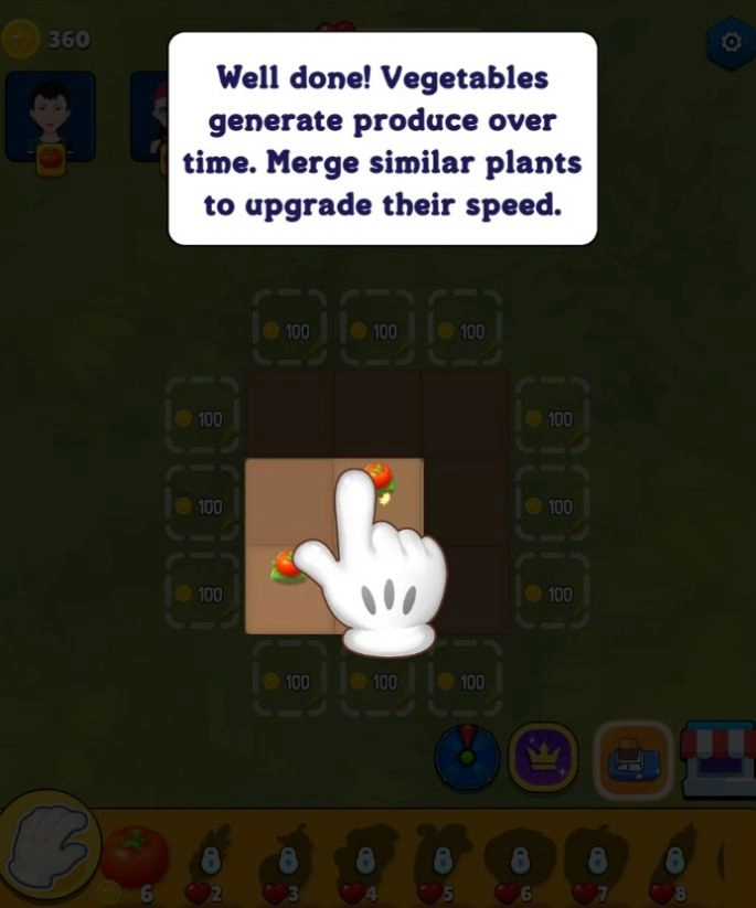 放置农场合并蔬菜(Idle Farm Merge Vegetables)
