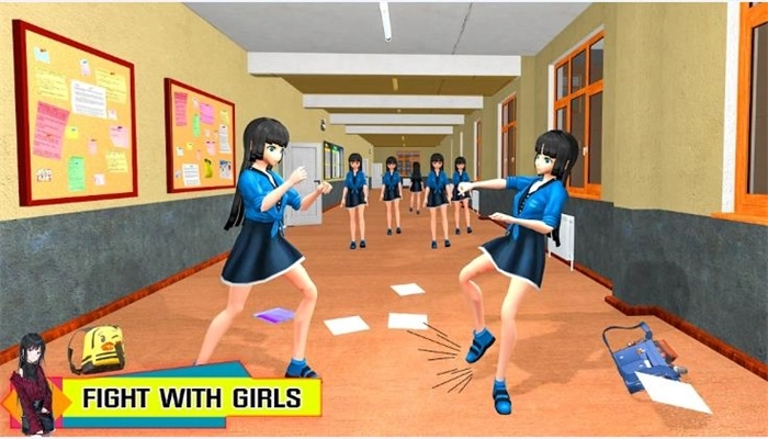 高中女孩生活3D(School Life Game)
