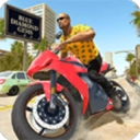 城市交通摩托骑手