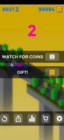 通过桥梁(Crossy Bridge)免费原版