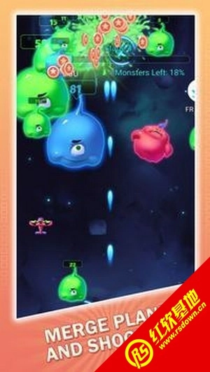 合并飞机病毒射击(Merge Plane: Virus Shoot)