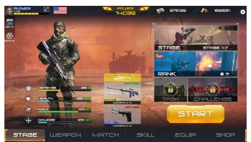 最后的召唤射击(US Free Fire Commando Shooting -)