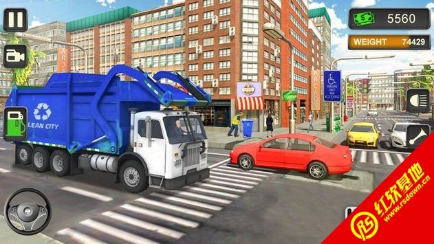城市垃圾车模拟驾驶(Trash Truck Driving Simulator: D)