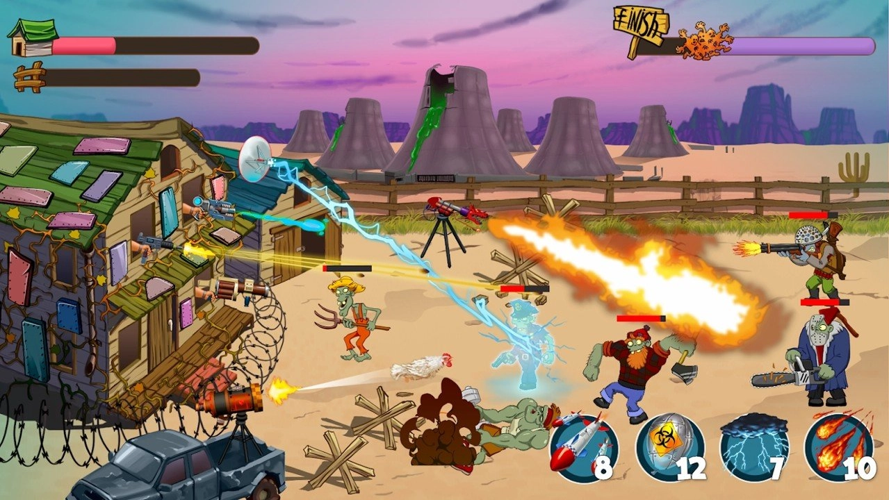 僵尸牧场3(Zombie Ranch 3 Super Gun)游戏纯净版