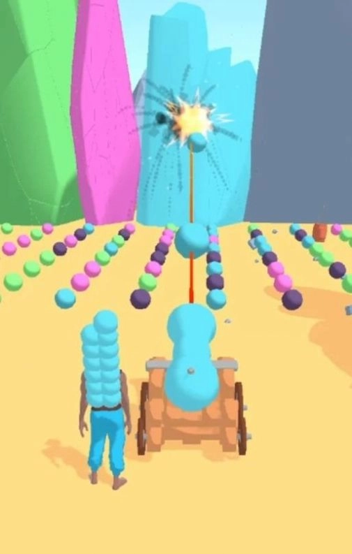 捡炮弹竞赛(Cannonball Race)