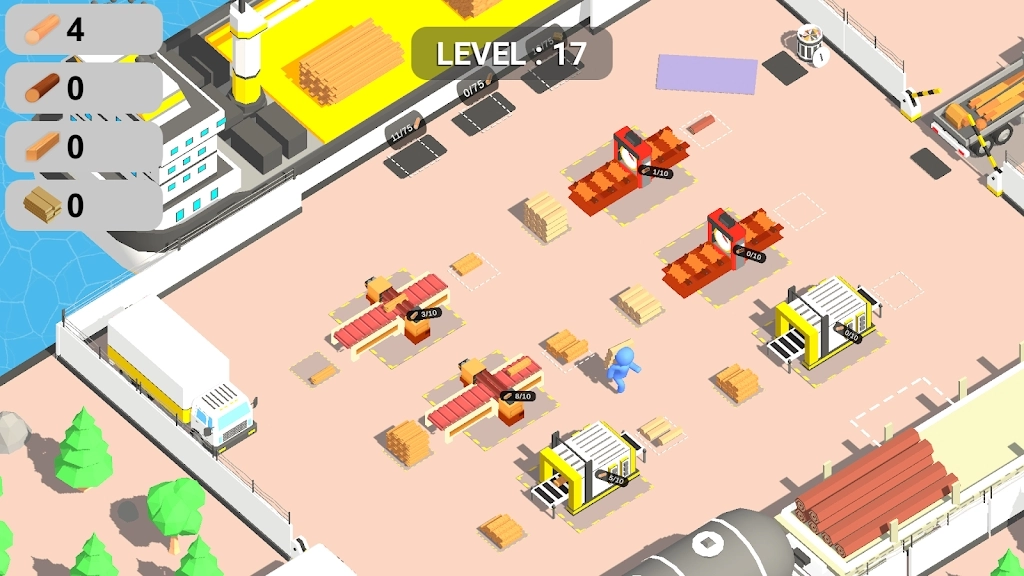 木材厂闲置木材(Lumber Factory Idle Wood)