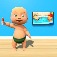 淘气宝贝爸爸恶作剧(Naughty Baby Daddy Prank Game)