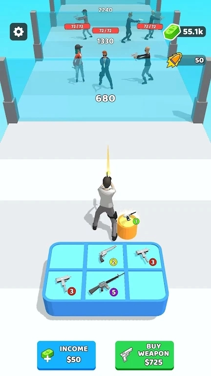 放置装弹射击(Gun Piercing Idle)