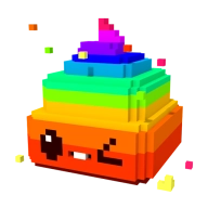 像素数字颜色填充(Pixel.ly 3D)