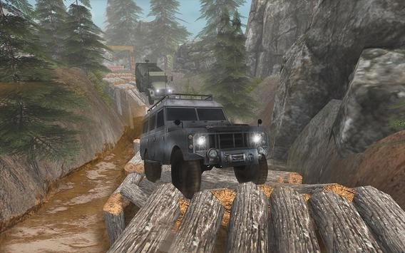 越野吉普车司机驾驶模拟器
