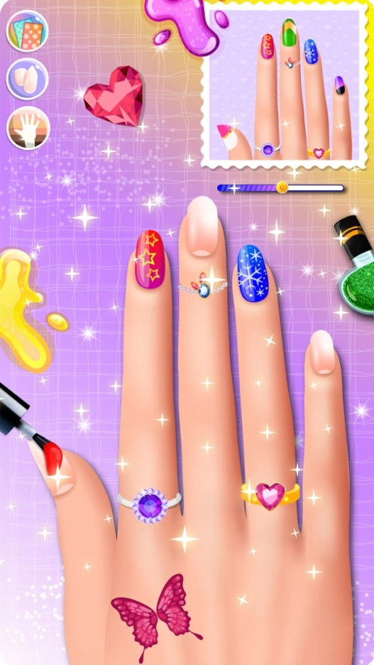 女神时尚美甲图3