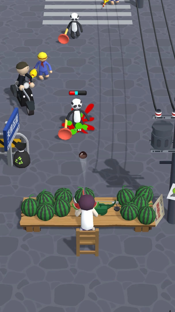 西瓜摊主大战买瓜人版