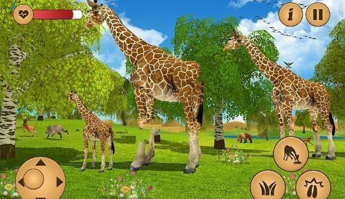 长颈鹿丛林模拟器(Giraffe Family Life Jungle Simul)