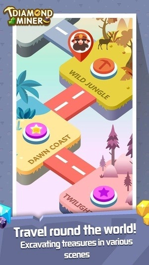 钻石矿工挖宝者(Diamond Miner)图1