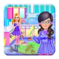 学校女生家庭清洁(School Girls House Cleaning)