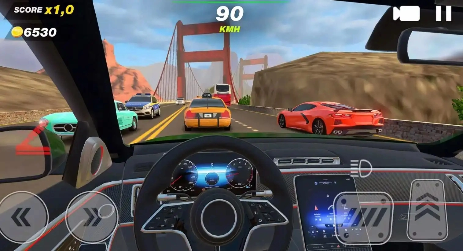 汽车高速飞驰(2)