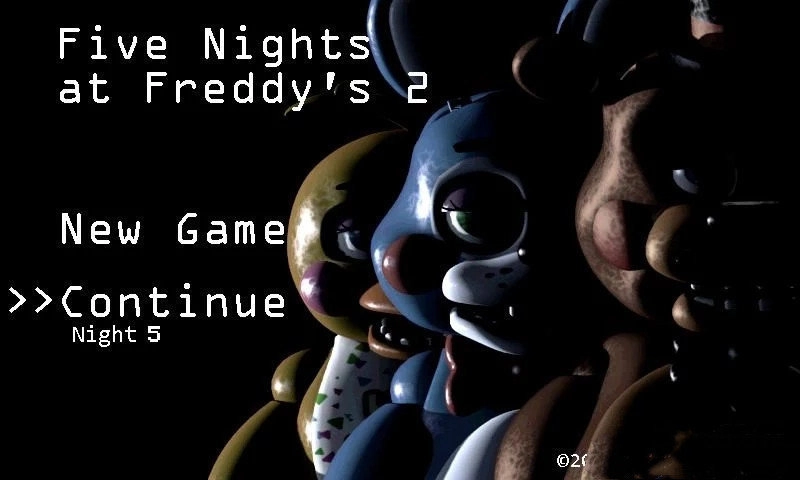 玩具熊邦尼模拟器2(Five Nights at Freddys 2 Demo)通用版