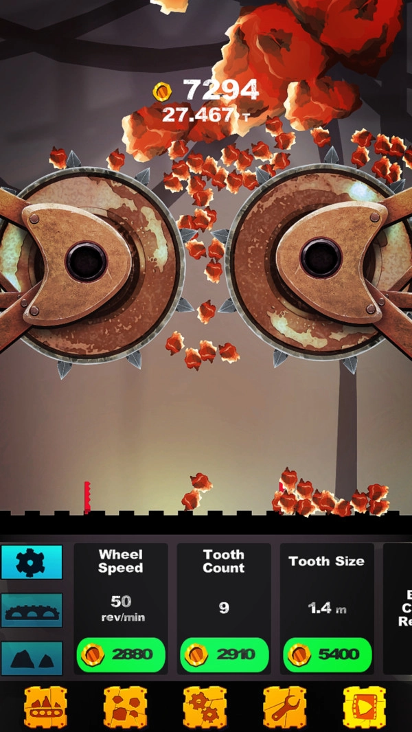 闲置矿山破碎机原版