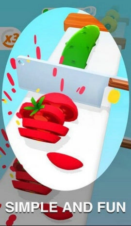 三维切片3D游戏(Chop Flake 3D)最新版