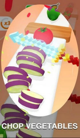 三维切片3D游戏(Chop Flake 3D)最新版