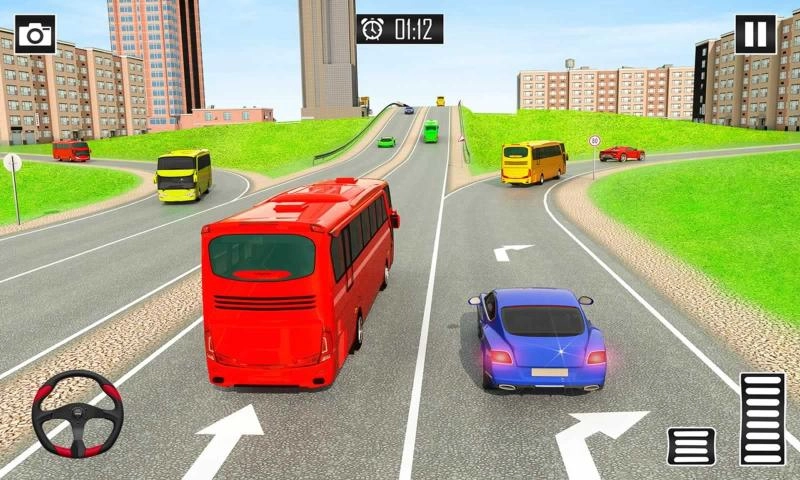 快乐的公交车司机游戏(Public Passenger Coach Bus Simulator: Bus Driving)手机最新版