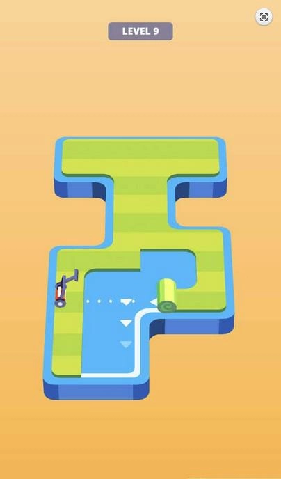 滚动草坪花园铺地游戏完整版