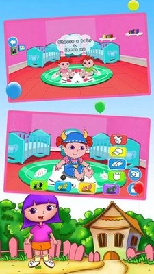 安娜照顾双生儿宝宝游戏官方版