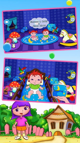 安娜照顾双生儿宝宝游戏官方版